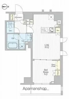REFRAME 5 IRIYA【12階】の間取り