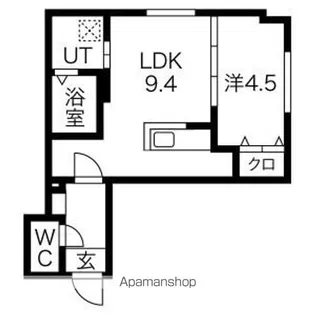 SERAM苗穂【3階】の間取り
