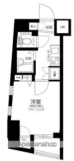 ステージファースト三軒茶屋アジールコートⅡ【4階】の間取り