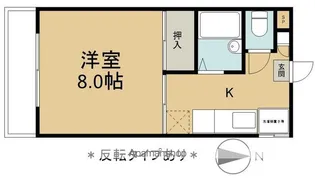 ハイツヤマダ【1階】の間取り
