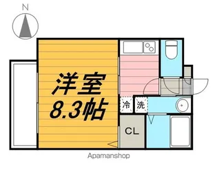 ナチュラルハウス【2階】の間取り
