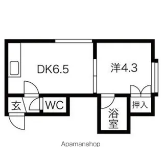 マスターズ18【3階】の間取り