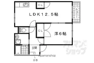 リファインドFUJI A棟【202号室】の間取り