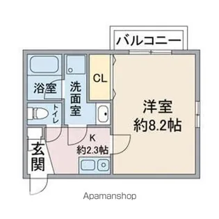 アリヴィオ東苑【1階】の間取り