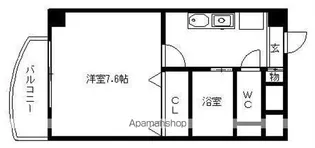 マンションヒエロ【3階】の間取り