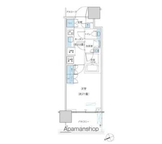 パークシティ柏の葉キャンパス ザ・ゲートタワー ウエスト【10階】の間取り