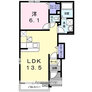 エアリー【1階】の間取り