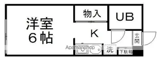 カーサ台原【102号室】の間取り