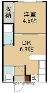 タクタクハイツ【202号室】の間取り