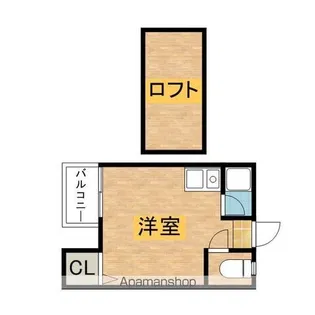 レイクサイド前原【202号室】の間取り
