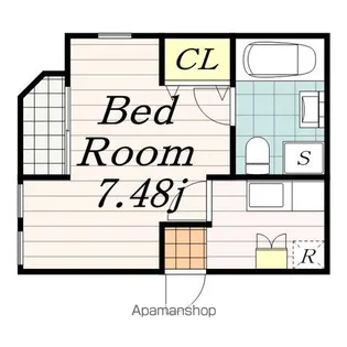 Aレガート神明町Ⅰ【2階】の間取り