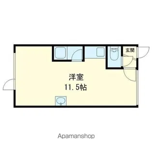 ハイツグローリアスB棟【201号室】の間取り