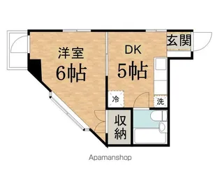 修栄マンション【3階】の間取り