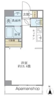 ISM中野坂上【8階】の間取り