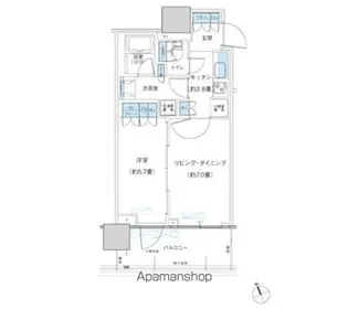 パークシティ柏の葉キャンパス ザ ゲートタワー ウエスト【11階】の間取り