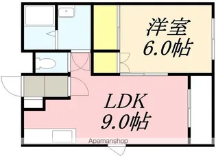 レジェンド五稜郭【2階】の間取り