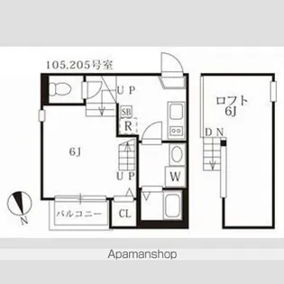 リヒト【2階】の間取り