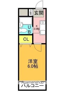 ドリーム萱島【301号室】の間取り