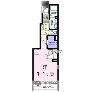 AKARI【1階】の間取り