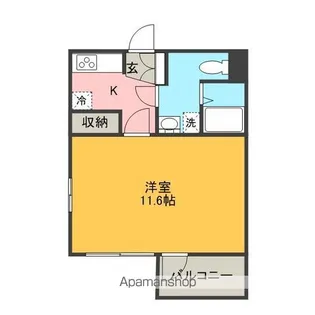 長谷川マンションセブン【2階】の間取り
