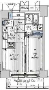 メインステージ錦糸町Ⅶラピス【4階】の間取り