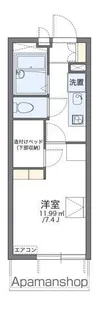 大阪府大阪市住吉区墨江4丁目【マンション】の間取り