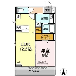 ザ・クラウン【3階】の間取り