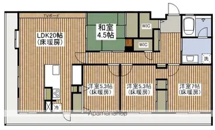 エイルマンション新潟駅南【11階】の間取り