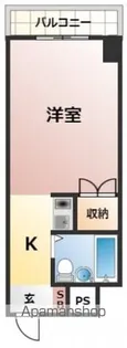 ノースウイングス【502号室号室】の間取り