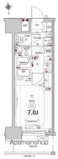 メイクスWアート丸の内【604号室号室】の間取り