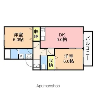メゾン悠悠A【103号室】の間取り