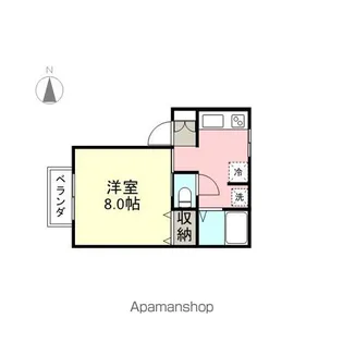 プロスペリティ【A号室】の間取り