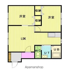 エスポワールB【C号室】の間取り