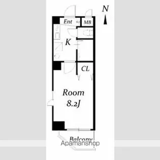 サンライズ新金山【6階】の間取り