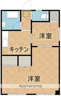 マンション高松【3階】の間取り