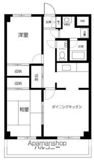 プラムガーデン【1階】の間取り