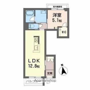 Y’S GRACE 松縄Ⅱ【2階】の間取り