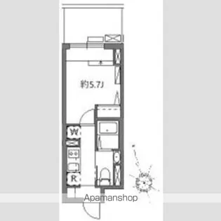 ソラシアレジデンス学芸大学Ⅱ【3階】の間取り