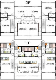 ウィンズフィールドM【102号室】の間取り