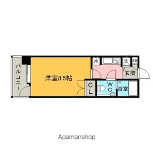 サヴォイバンヤンツリー【5階】の間取り