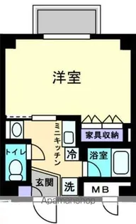 アルファコンフォート高松【711号室】の間取り