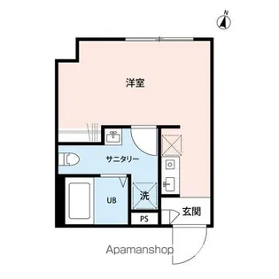 FOREST COURT荒川【1階】の間取り