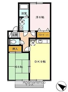 S・Kハウス A棟【1階】の間取り