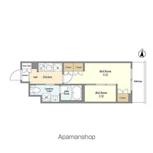ARKMARK練馬【3階】の間取り