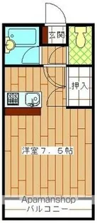 エレガンス木花Ⅱ A【1階】の間取り