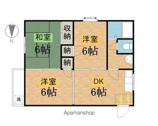 振栄第2ハイツ【201号室】の間取り