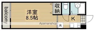 シエスタ柏原【2階】の間取り