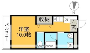 パルファム【3階】の間取り
