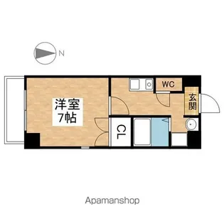 セントラルウイング【3階】の間取り