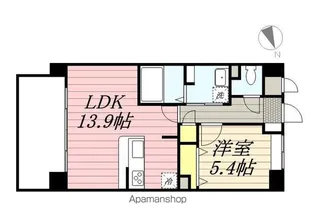 アーバンコート中央町【9階】の間取り
